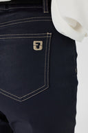 Coated Slim Jeans - Aya