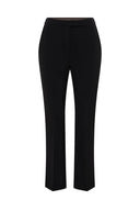 GD Suit pants with elasticated back - ALYA - Black