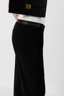 GD Suit pants with elasticated back - ALYA - Black