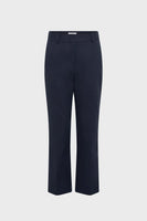 GD Cotton pants with stripes - AYLINE - Navy