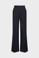 Wide-Leg Pants With A Denim Spirit - Amora