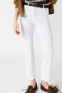 Slim-Fit Cotton Jeans - Adela