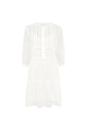 Short, straight lace dress - RIANE