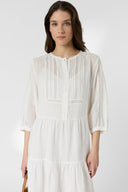 Short, straight lace dress - RIANE