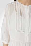 Short, straight lace dress - RIANE