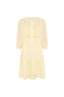 Short, straight lace dress - RIANE