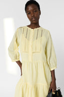 Short, straight lace dress - RIANE