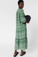 Long Dress With Graphic Print - Riham