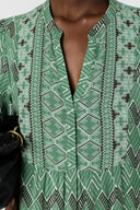 Long Dress With Graphic Print - Riham