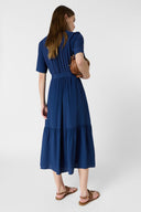 GD Long shirt dress - RAINA - Ink