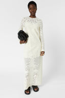GD Long lace dress - RIYANE - Ecru