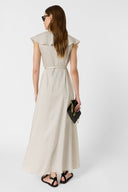 Polka dot wrap maxi dress - RIKA