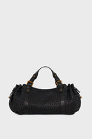 Handbag In Braided Leather - 24H