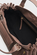 Handbag In Leather With Zipped Pocket - St Germain