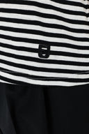 GD Striped T-shirt - MAYANE - White