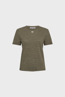 Striped Linen And Cotton T-Shirt - Melva