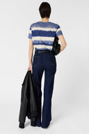 GD Linen tie-dye t-shirt - MABINTY - Indigo