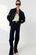 GD Linen T-shirt with embroidery - MAEVANELLE - Ecru