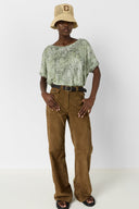 Oversized Python Print T-Shirt - Mariel