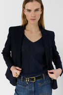 V-Neck Knitted Sweater - Layla