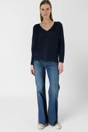 V-Neck Knitted Sweater - Layla