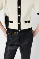Two-Tone Cardigan - Laila