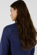 Round-neck linen sweater - LAURANNA