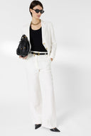 GD Linen suit jacket - TERYA - Ecru