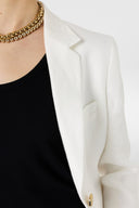 GD Linen suit jacket - TERYA - Ecru