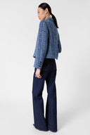 GD Tweed jacket with lurex - TAHLIA - Indigo