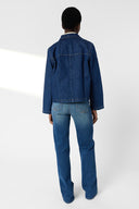 Straight Jacket In Raw Denim - Taina