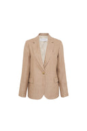 GD Linen suit jacket - TALIYA - Sand
