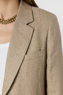 GD Linen suit jacket - TALIYA - Sand