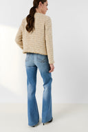 Tweed And Lurex Jacket - Talea