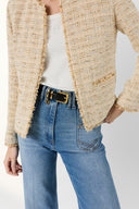 Tweed And Lurex Jacket - Talea
