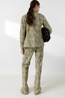 GD Floral denim safari jacket - TENA - Pink
