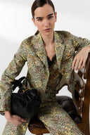 GD Floral denim safari jacket - TENA - Pink
