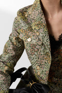 GD Floral denim safari jacket - TENA - Pink