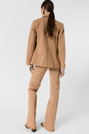 GD Floral denim safari jacket - TENA - Nude