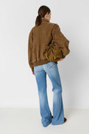 Suede leather jacket - TACHA