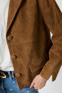 Short Suede Jacket - Tirya