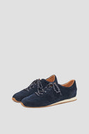 Suede sneakers - MADY - Navy Blue