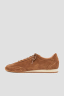 Suede sneakers - MADY - CAMEL