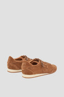 Suede sneakers - MADY - CAMEL