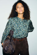 Loni Blouse - Dark Green