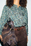 Loni Blouse - Dark Green