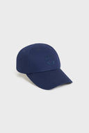 Embroidered monogram cap - DELINDA - Navy