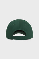 Embroidered monogram cap - DELINDA - Green
