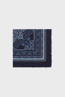 Sinead Wool Scarf - Navy