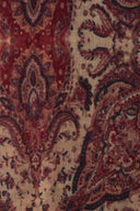 Printed scarf in wool and modal - SOLANE - Pink